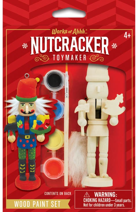 Nutcracker Toymaker Ornament Paint Kit