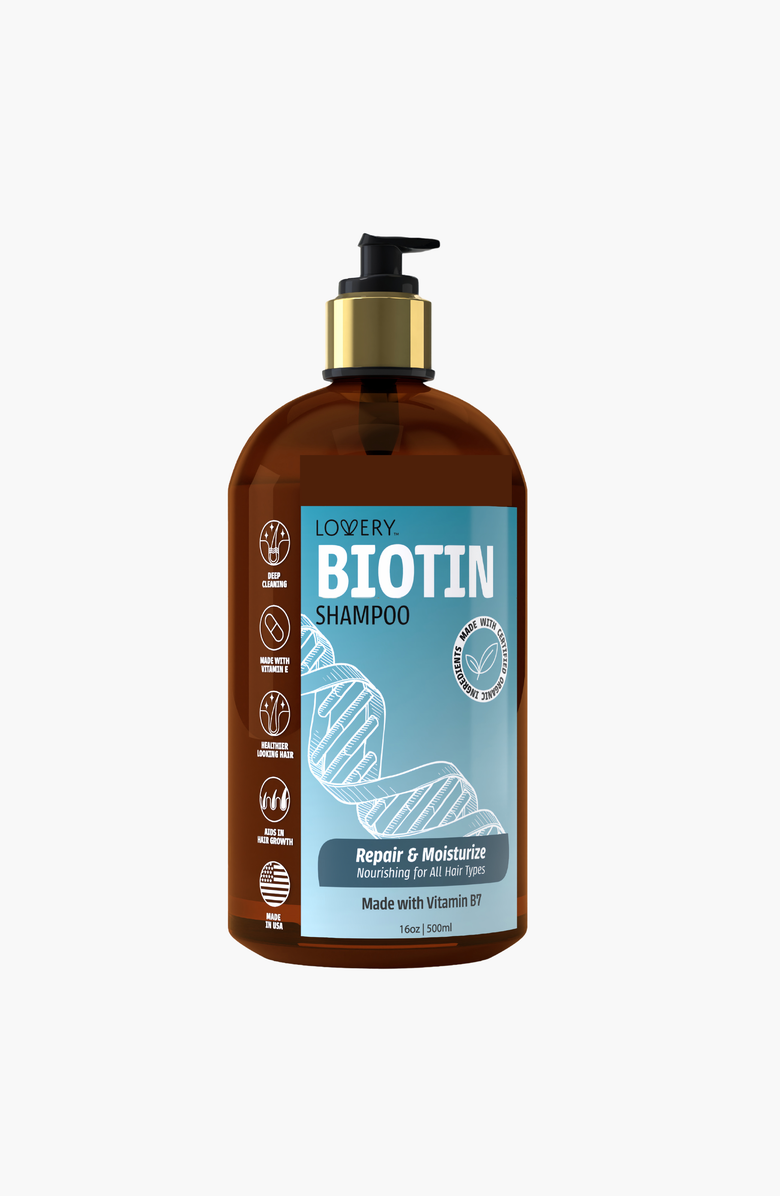 Lovery Biotin Shampoo, Main, color, 