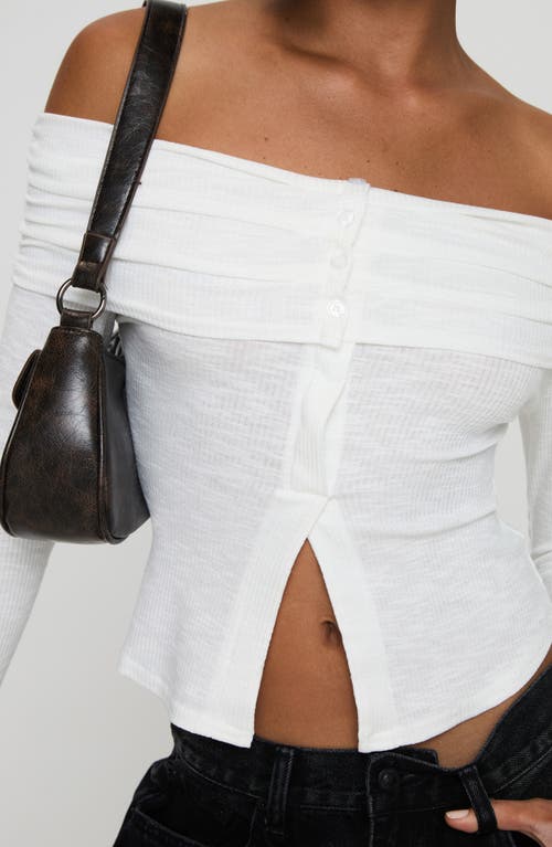 Princess Polly Victorea Off The Shoulder Top