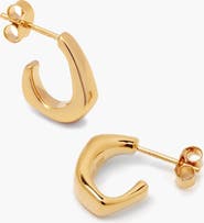 YOJ Pero Small Hoop Earrings in Gold