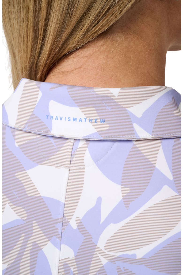 Moveknit Zip Crop Top, Alternate, color, BABY LAVENDER MULTI