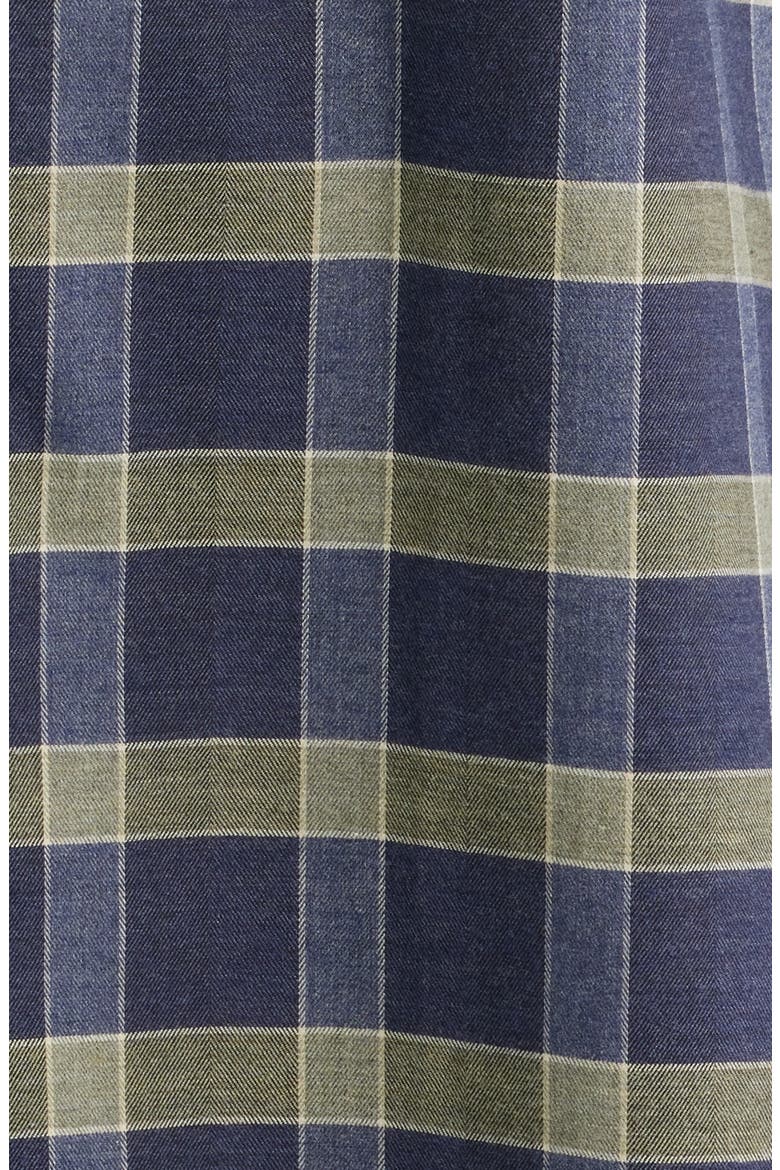 Daylynn Plaid Cotton Blend Button-Up Shirt, Alternate, color, VALLEY