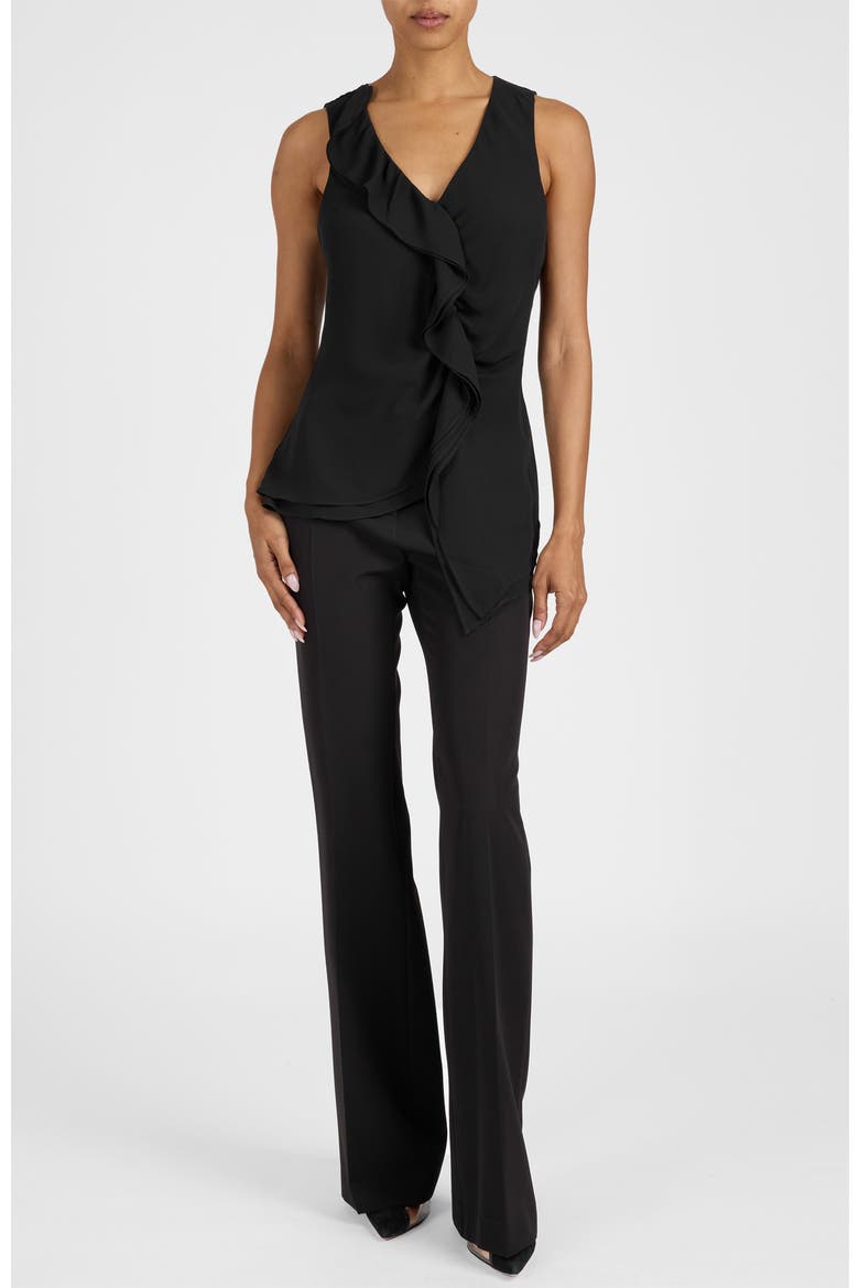 Tyra Sleeveless Top, Alternate, color, BLACK