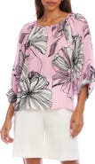 Karen Kane Floral Blouson Sleeve Top