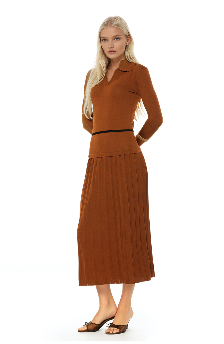 Alexia Admor Sable Dress, Alternate, color, Camel