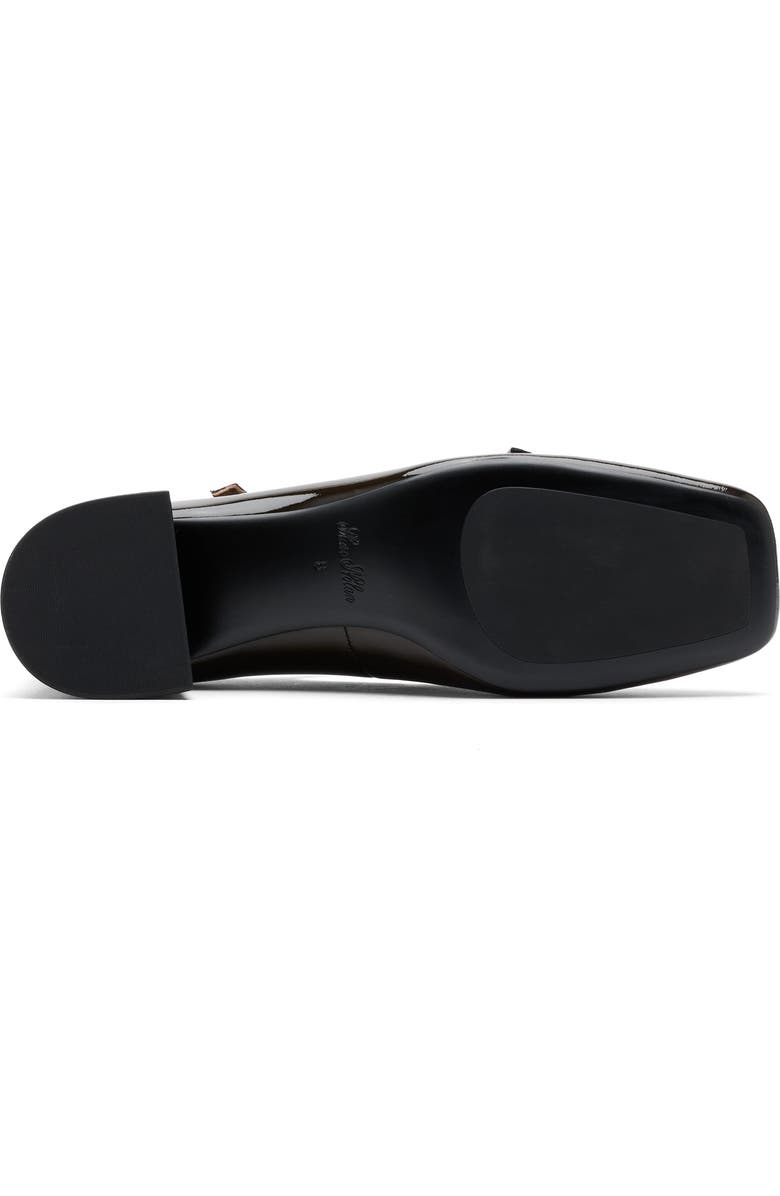 MARC NOLAN Ruby Patent Leather Mary Jane Block Heels, Alternate, color, Dark Green