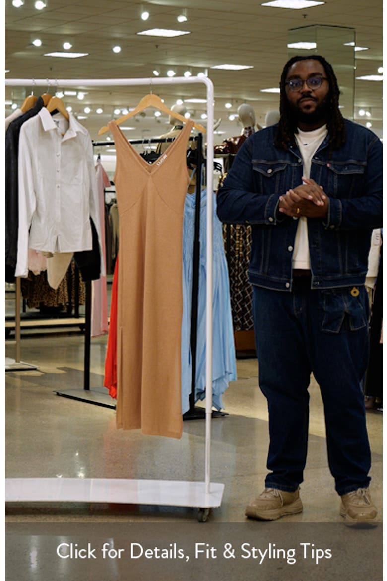 Slow Isle Knit Midi Dress video