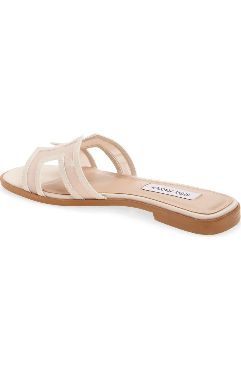 Steve Madden Hadyn Mesh Slide Sandal, Alternate, color, Bone