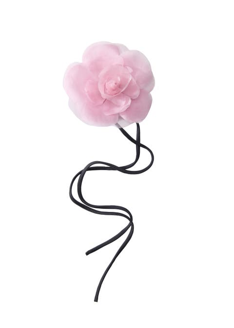 Le Petit Dot Silk Hair Ribbon Scarf