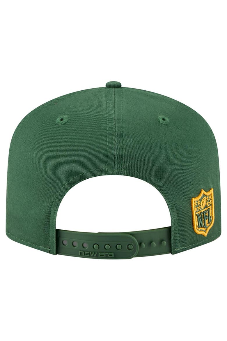 Men's New Era  Green Green Bay Packers Team 19TWENTY Adjustable Hat, Alternate, color, Green