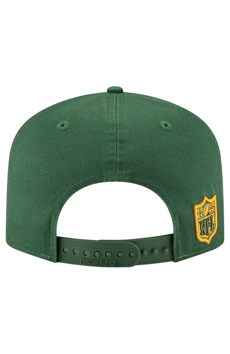 New Era Men's New Era  Green Green Bay Packers Team 19TWENTY Adjustable Hat, Alternate, color, Green