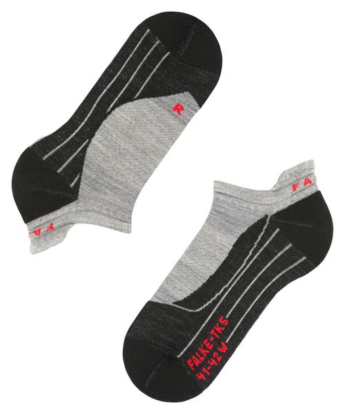 Falke Tk5 Wander Invisible Hiking Socks In Gray