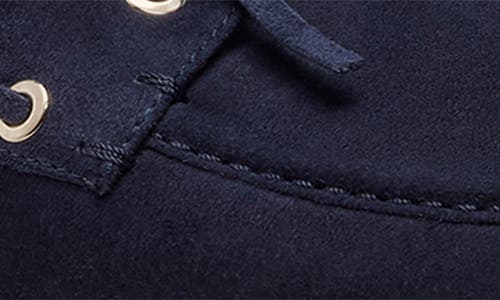 Stuart Weitzman Tinsley Moc Toe Loafer In Blue