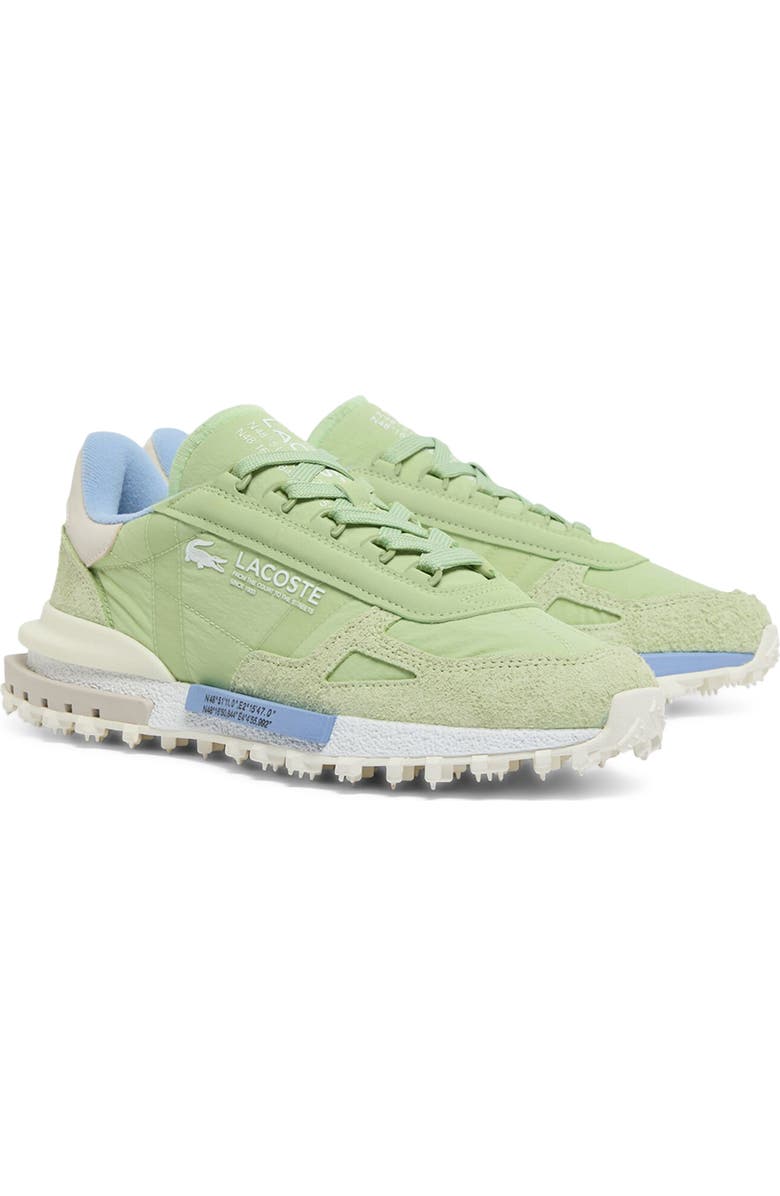 Lacoste Elite Active Sneaker, Main, color, Light Green/ Light Blue