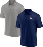 FANATICS Men's Fanatics Branded Navy/Gray New York Yankees Dueling Logos Polo Combo Set