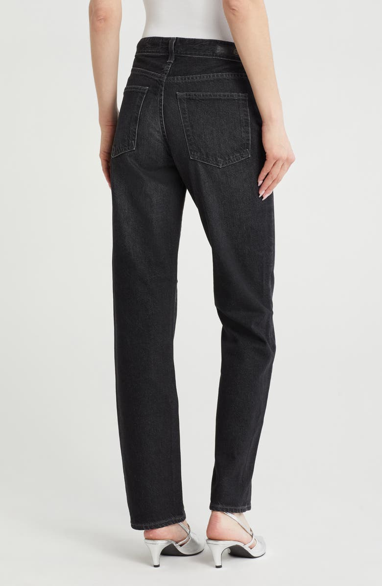 AG Alexxis Acid Wash High Waist Straight Leg Jeans, Alternate, color, Montenegro