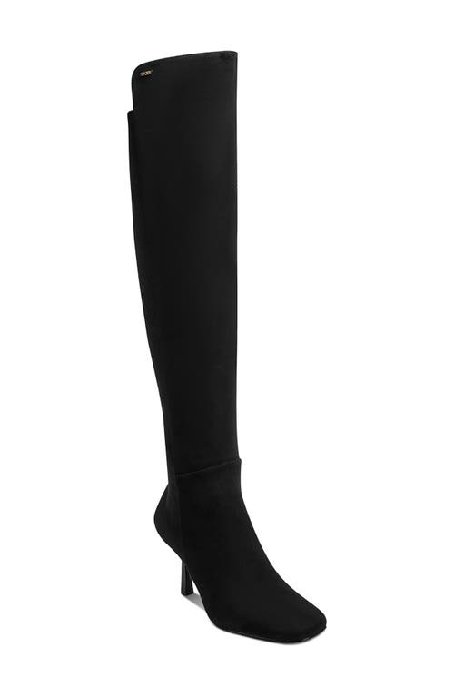Dkny Vidalia Knee High Boot In Black
