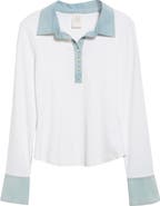 Cinq à Sept Jaden Denim Collar Shirt