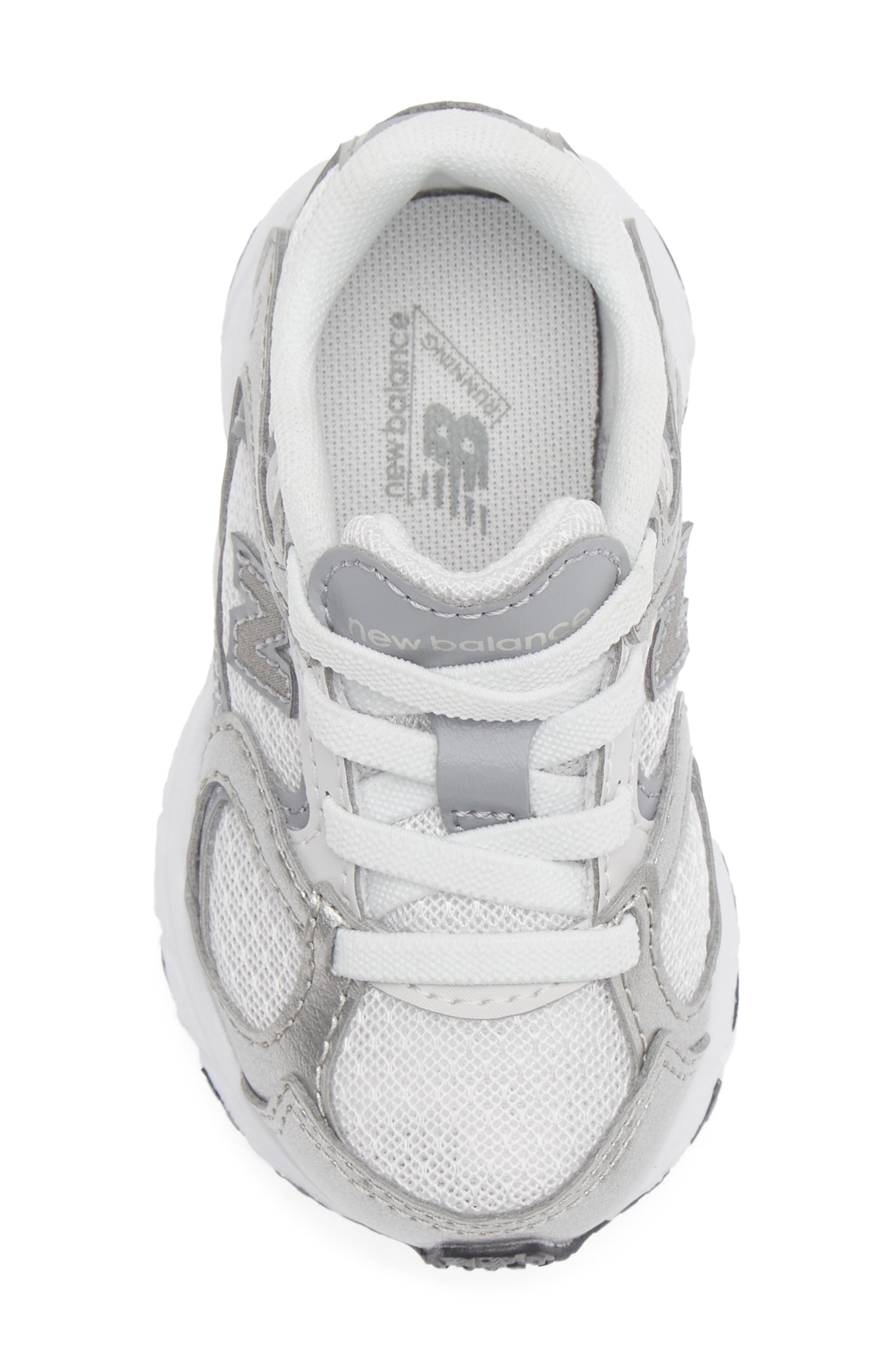 Kids' 408 Running Shoe, Alternate, color, SILVER METALLIC/ SLATE GREY