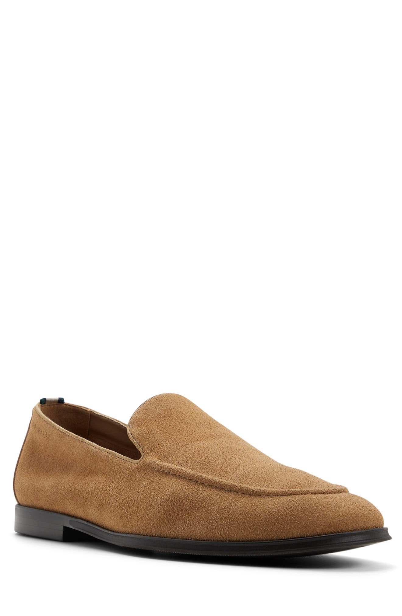 Ted Baker Croxley Loafer, Main, color, Whiskey Suede