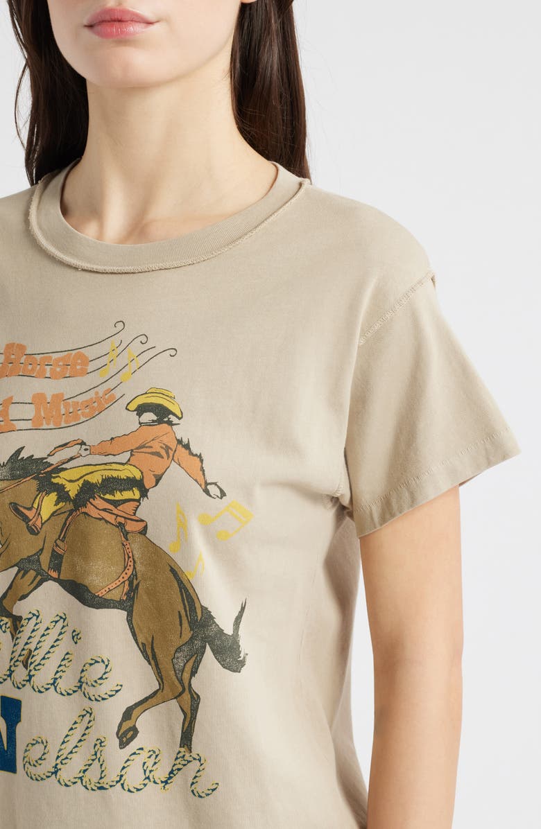 Daydreamer Willie Nelson 'A Horse Called Music' Graphic T-Shirt, Alternate, color, 