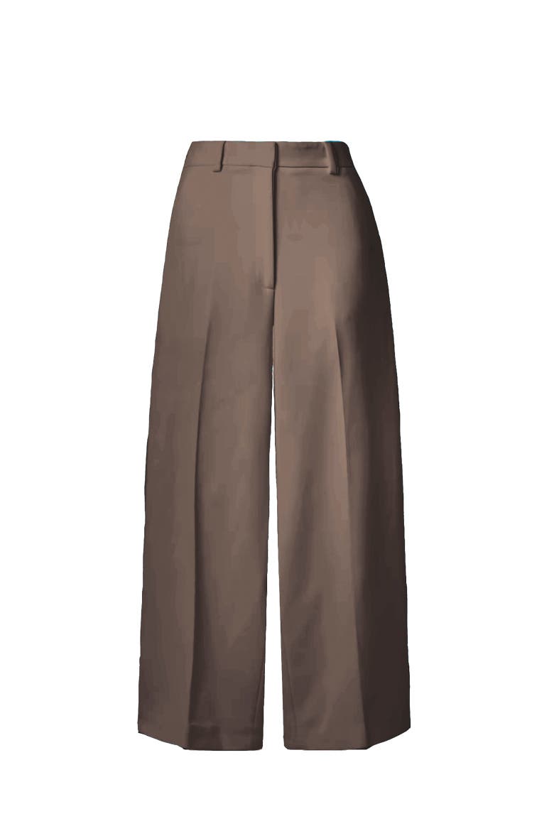 Hepburn Wide Leg Pant, Main, color, Taupe