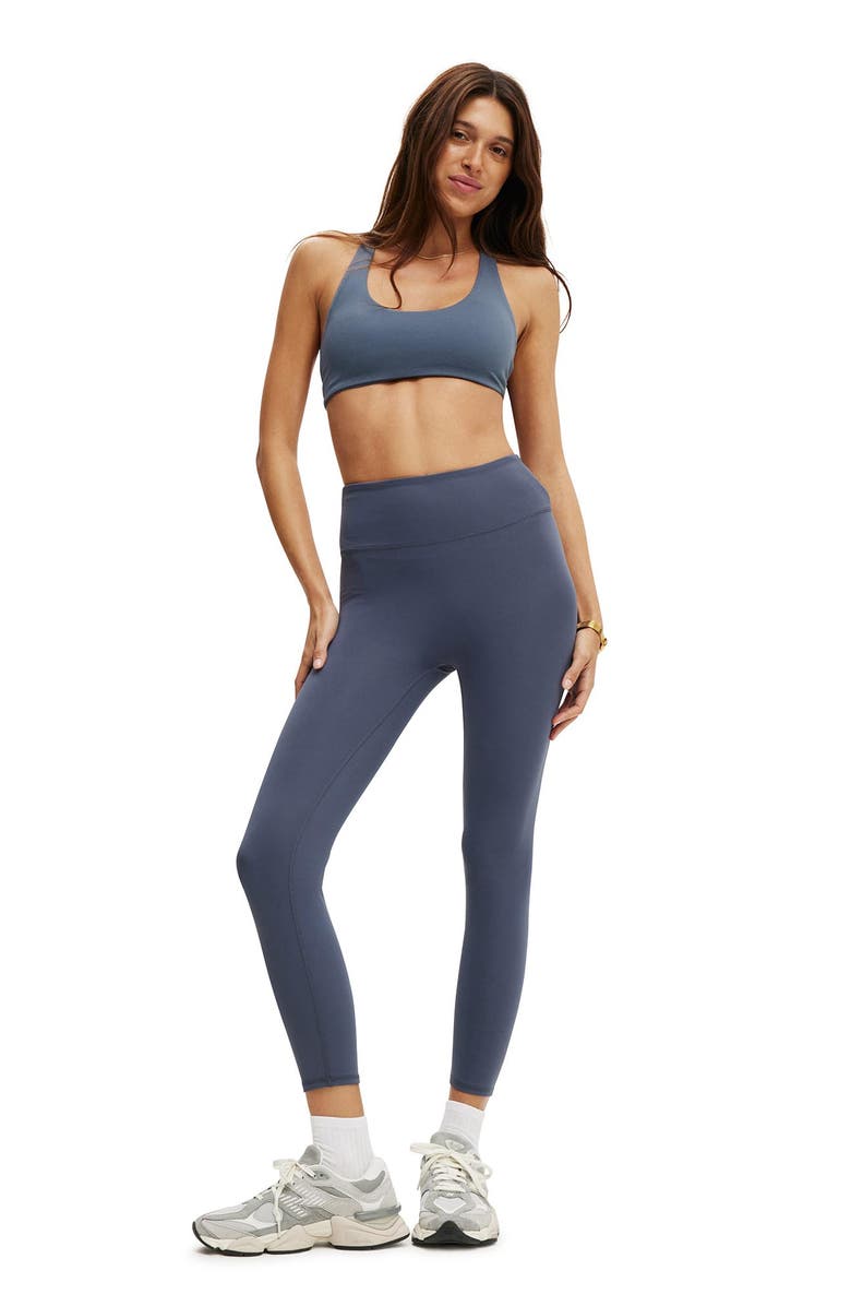 COTTON ON BODY Women's Active Bondi Everyday 7/8 Tight, Alternate, color, Folkstone Grey
