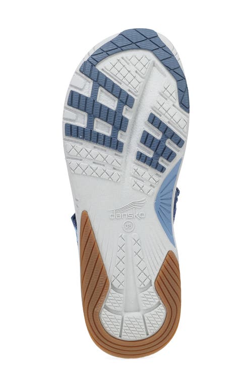 Dansko Rayna Sandal In Blue Multi Webbing