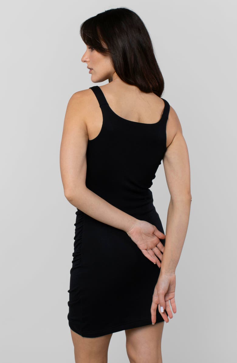 LEISURE LAB Capri Day Dress, Alternate, color, Black