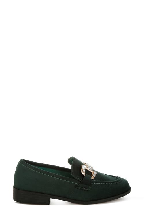 Rag & Co Maestro Bit Loafer In Green