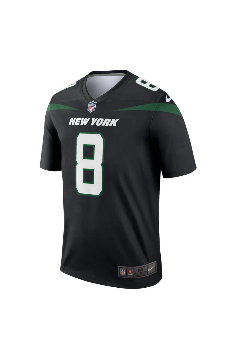Nike Men's Nike Aaron Rodgers Stealth Black New York Jets Alternate Legend Player Jersey, Alternate, color,