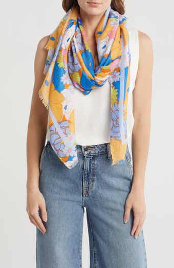 AREA STARS Flower Print Scarf