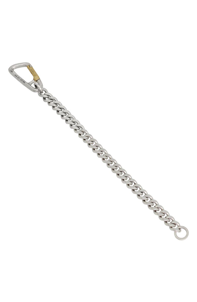 AllSaints Men's Two-Tone Curb Chain Bracelet, Alternate, color,