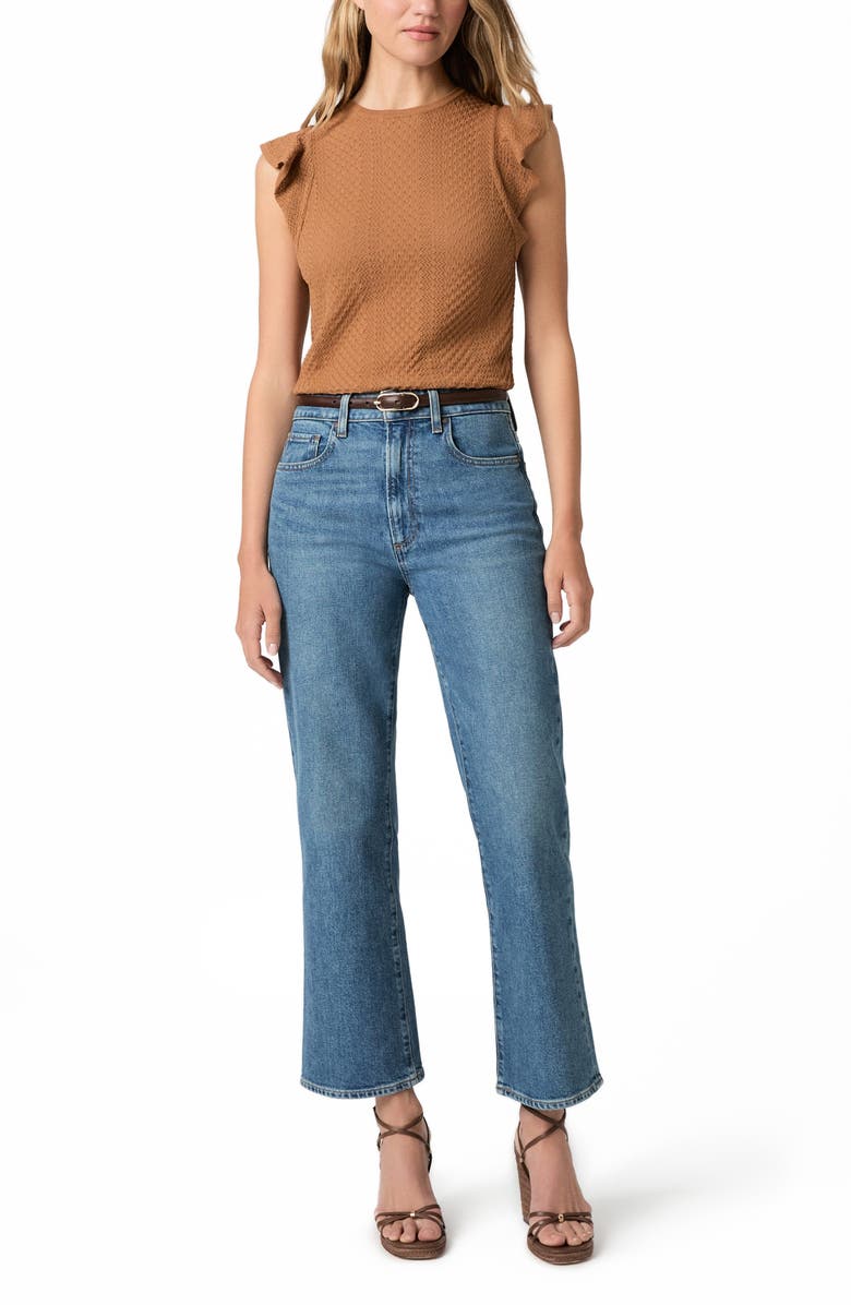 PAIGE Stevie High Waist Ankle Bootcut Jeans, Alternate, color, Exposition