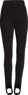 Balmain Zip Jersey Stirrup Leggings