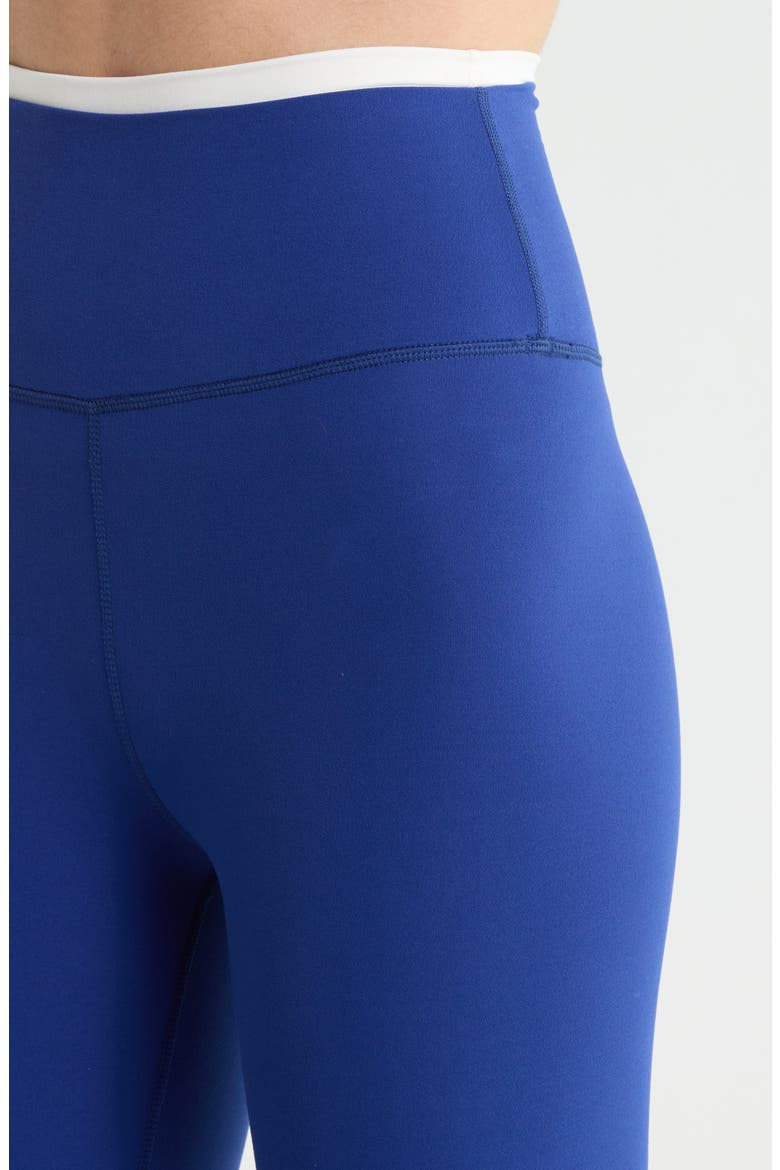 Dual High Waist Airweight 7/8 Leggings, Alternate, color, COBALT/ WHITE
