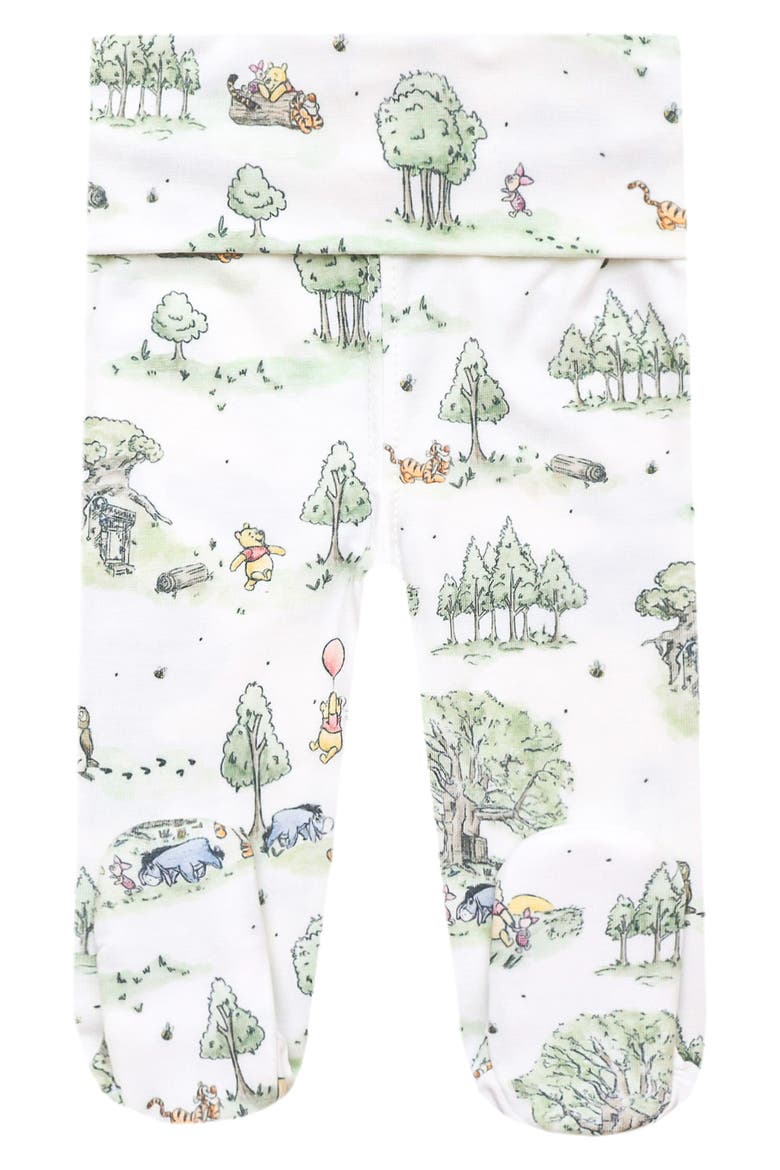 Hundred Acre Woods Print Footed Pants, Main, color, HUNDRED ACRE WOOD