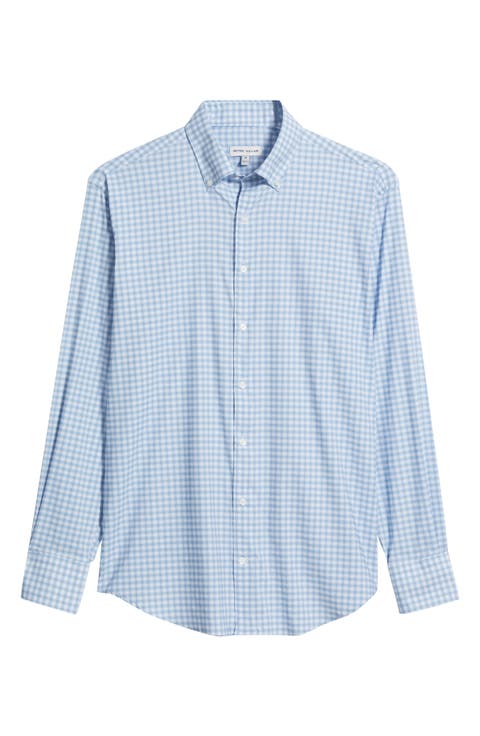 Lewis Performance Twill Button-Up Shirt