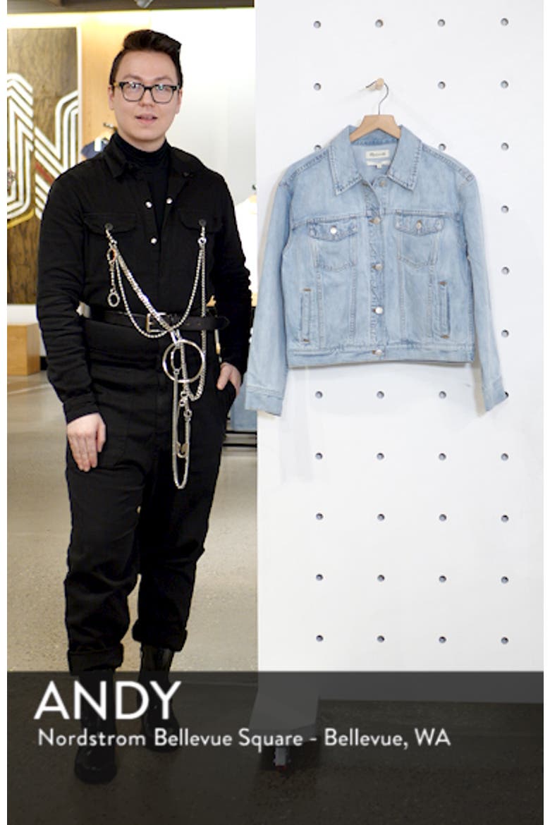 The Boxy Crop Jean Jacket video