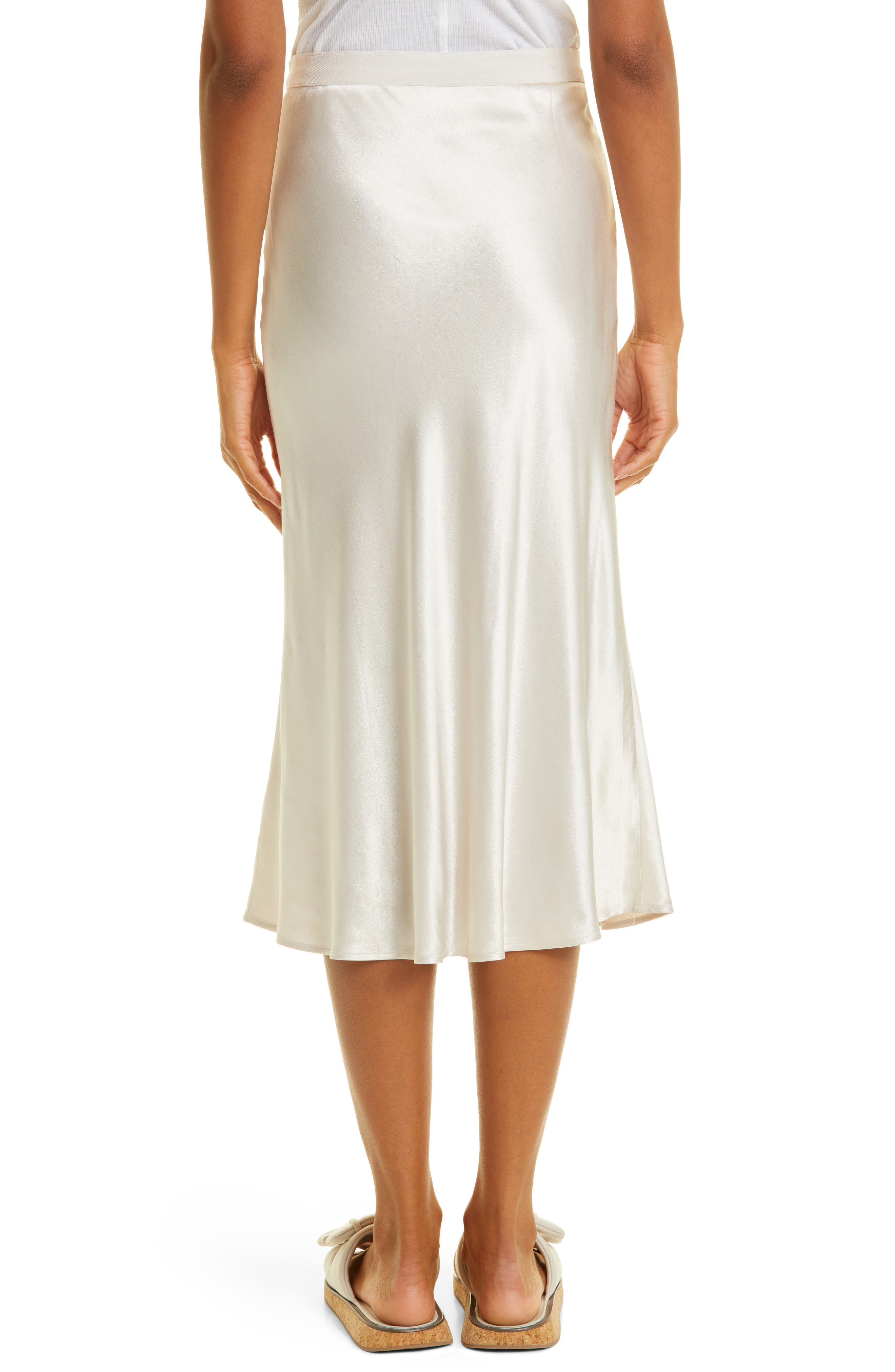 Berlin Satin Midi Skirt - image 2