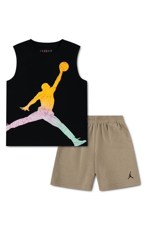 Kids' MJ Festival Graphic Tank & Pull-On Shorts Set (Little Kid)