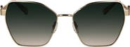 Longchamp 58mm Gradient Square Sunglasses