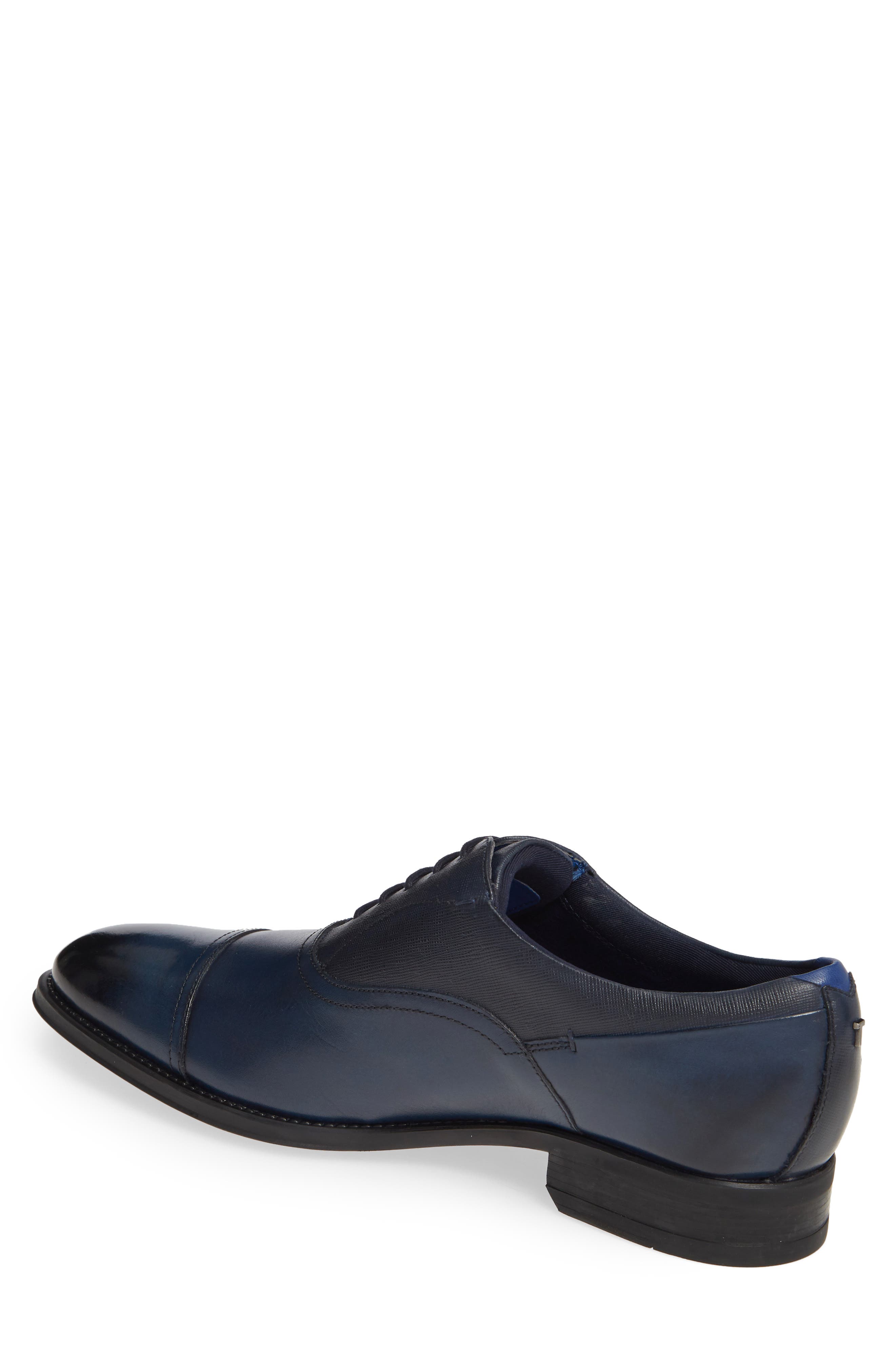 Ted Baker London Sibits Leather Cap Toe Oxford, Alternate, color, 