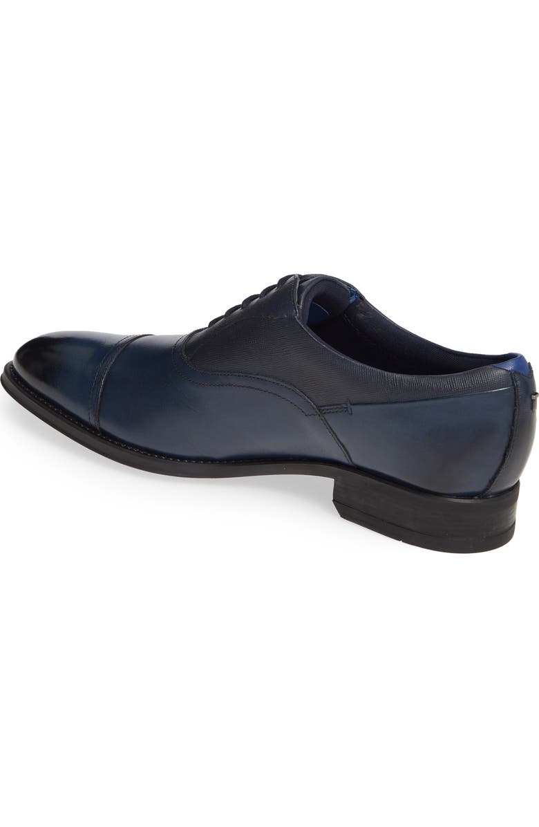Ted Baker London Sibits Leather Cap Toe Oxford, Alternate, color,