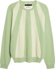 FRENCKENBERGER Mini Sunray Stripe Cashmere Crewneck Sweater