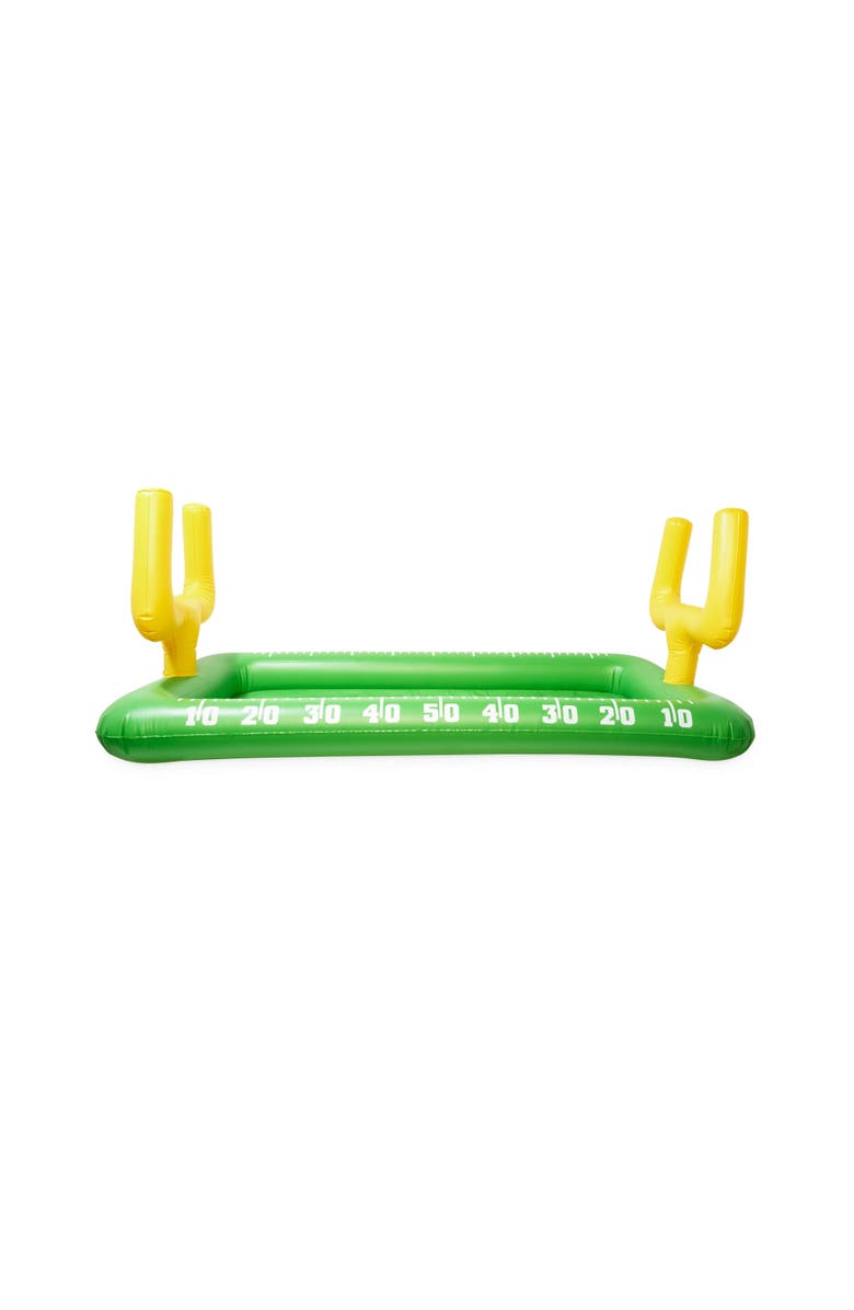 TrueZoo Football Field Inflatable Cooler Bar, Alternate, color, Green