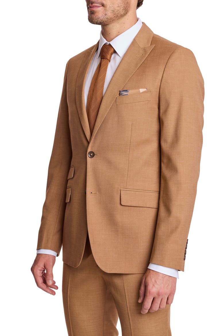 Ashton Slim Fit Sport Coat, Alternate, color, KOMBUCHA SHARK