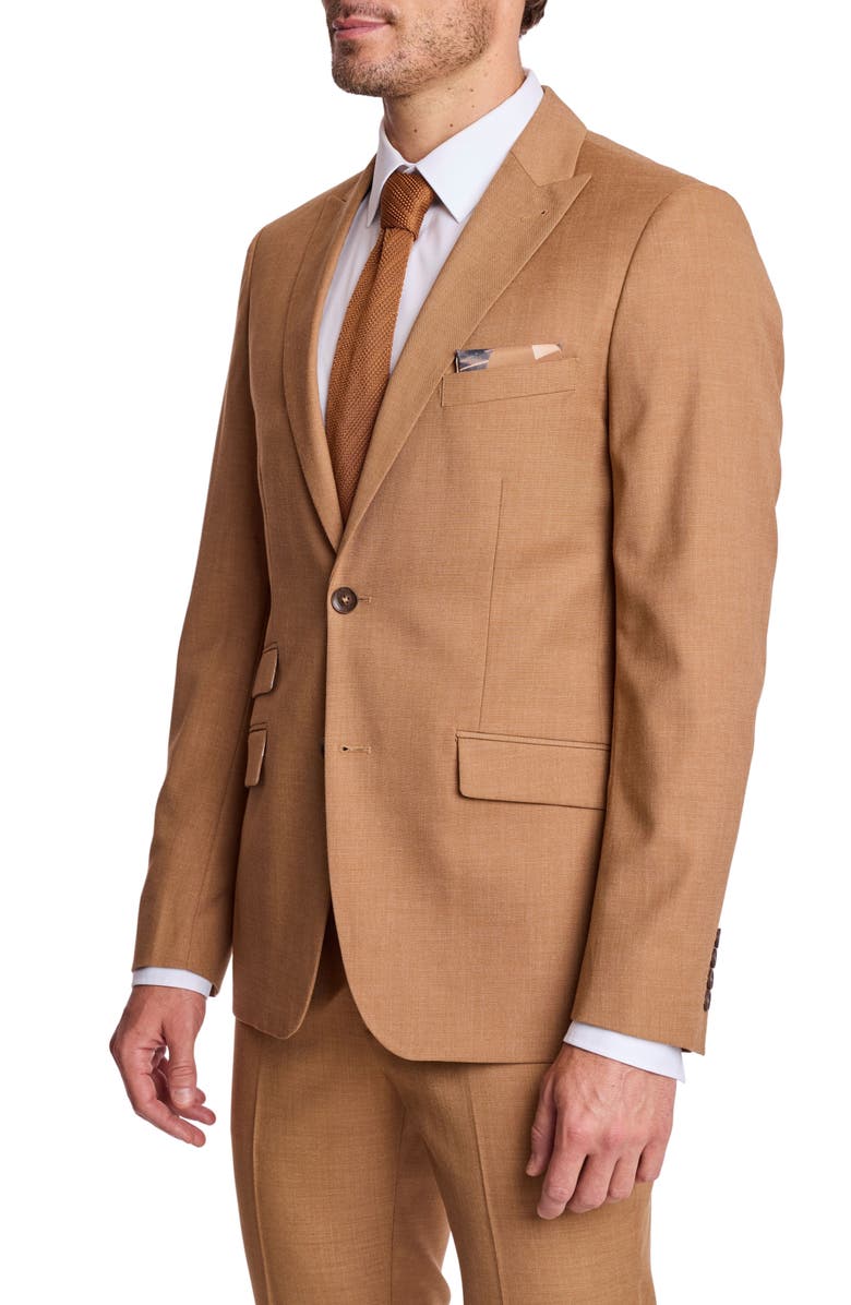 PAISLEY & GRAY Ashton Slim Fit Sport Coat, Alternate, color, Kombucha Shark