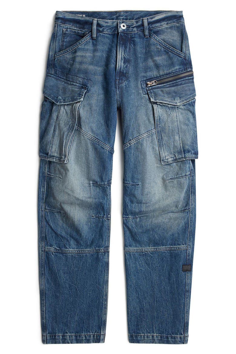 Rovic 3D Loose Cargo Jeans, Alternate, color, WORN IN MOUNTAIN DUSK