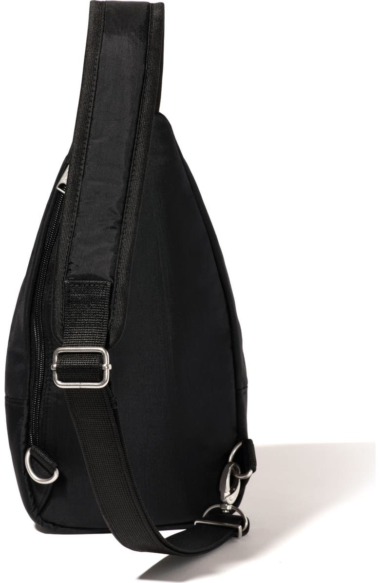 BAGGALLINI Securtex Anti-Theft Daytripper Sling Bag, Alternate, color, Black